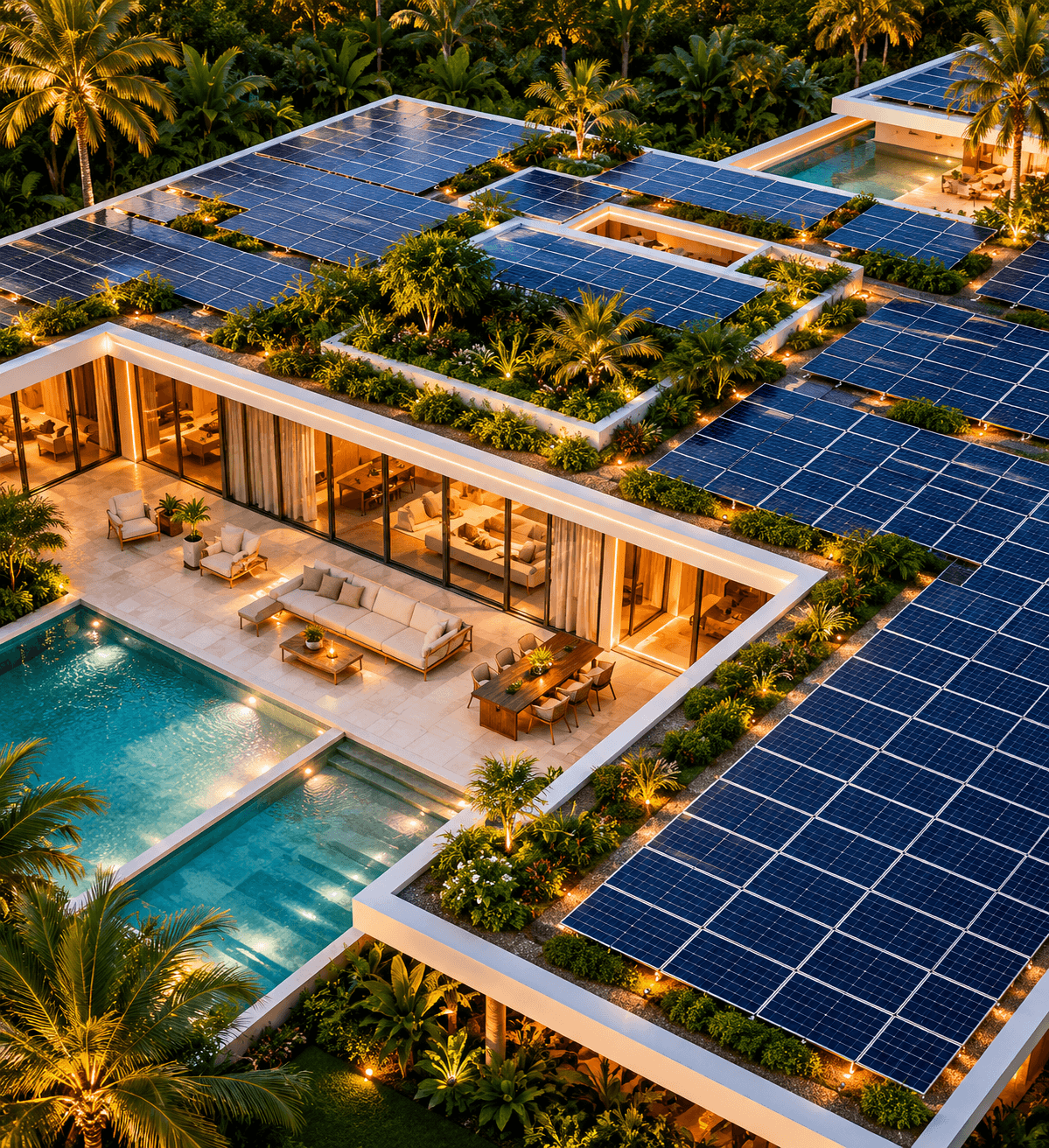Premium hybrid solar deployment